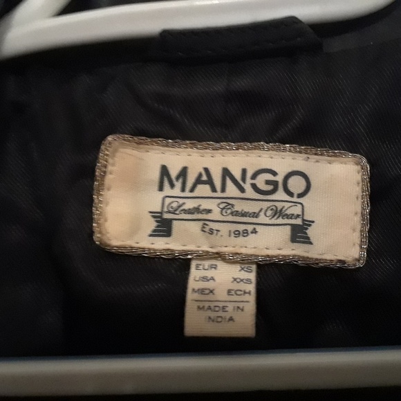 Mango leather jacket - Picture 7 of 7